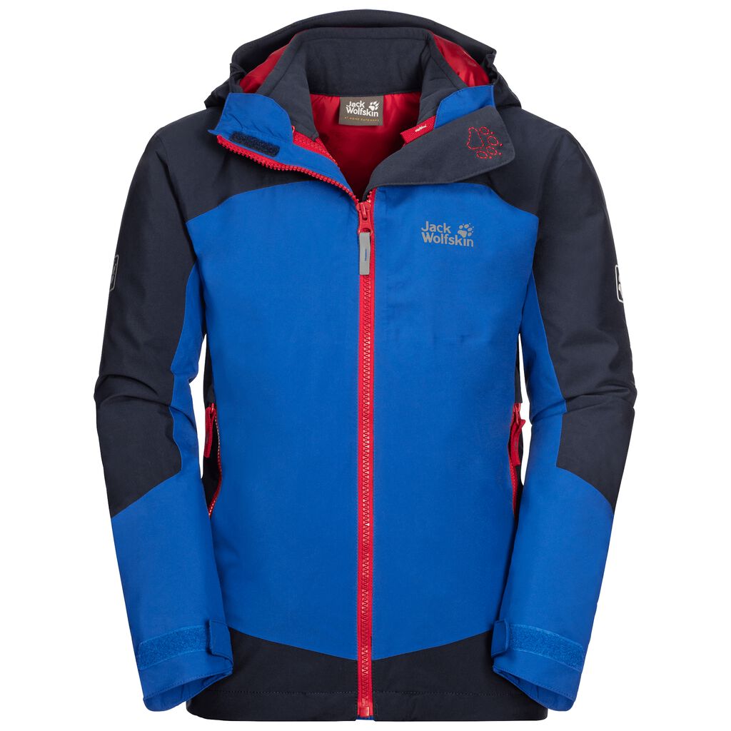 Jack Wolfskin ROPI μπουφαν 3 σε 1 παιδικά μπλε | GR1677004